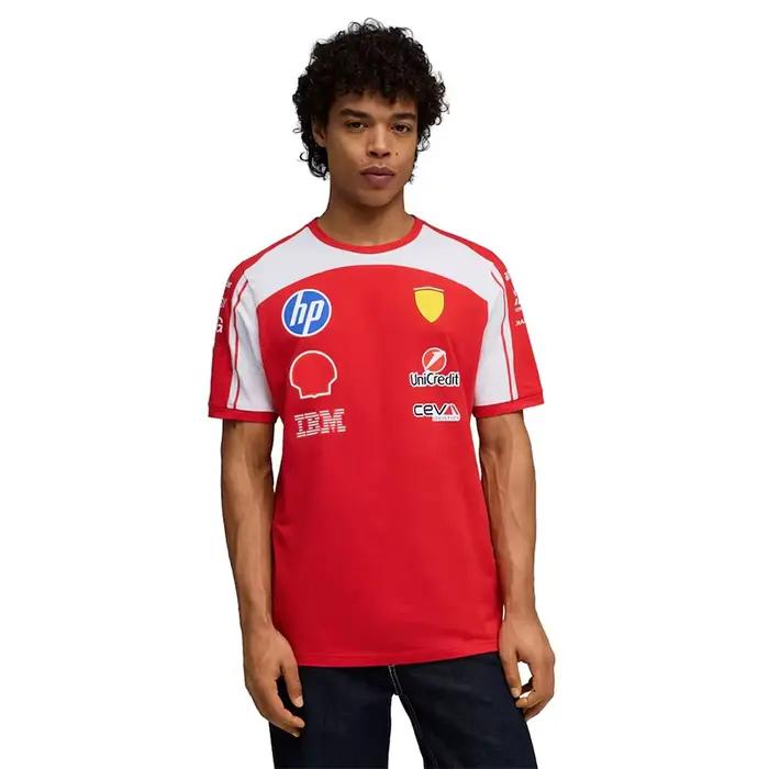 T-shirt Commémoratif Équipe Rouge Sports Extrêmes Course Automobile Été 2026 – Le FAVORIS des Fans