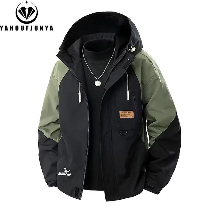 Nouvelle veste coupe-vent à capuche 9XL pour homme