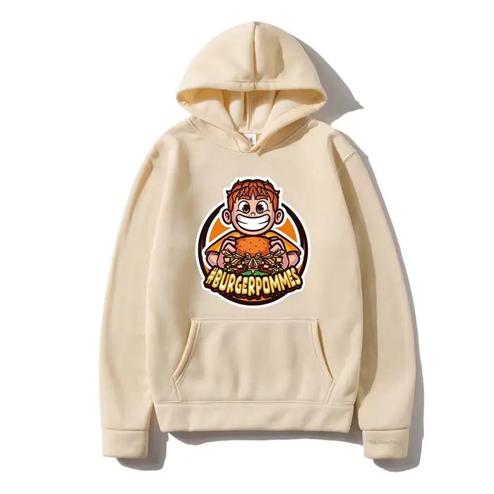 Sweats à capuche décontractés de dessin animé pour hommes et femmes