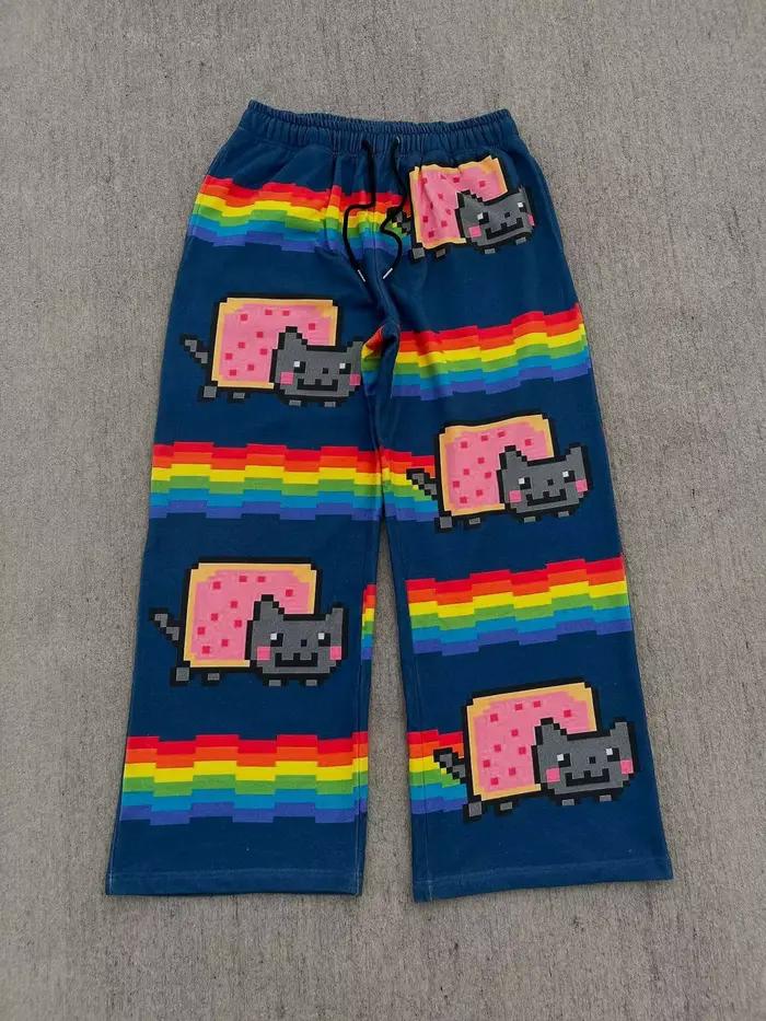 Pantalon de jogging vintage hip-hop pour homme