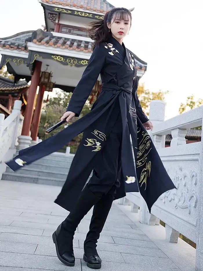Vêtements traditionnels chinois Hanfu pour femme orientale