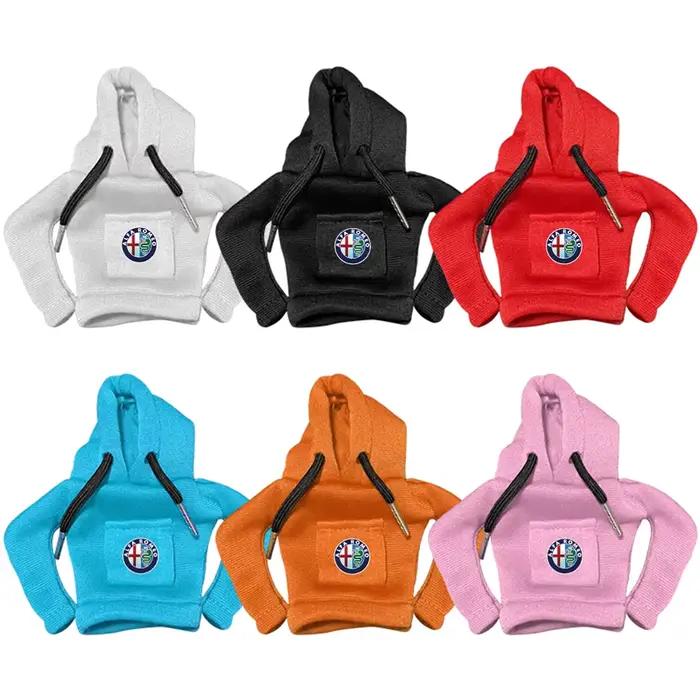 Housse de levier de vitesse style sweat-shirt pour Alfa Romeo Giulia
