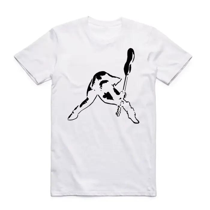 2019 nouvelle mode impression The Clash London appelant hommes blanc t-shirt groupe de Rock été décontracté manches