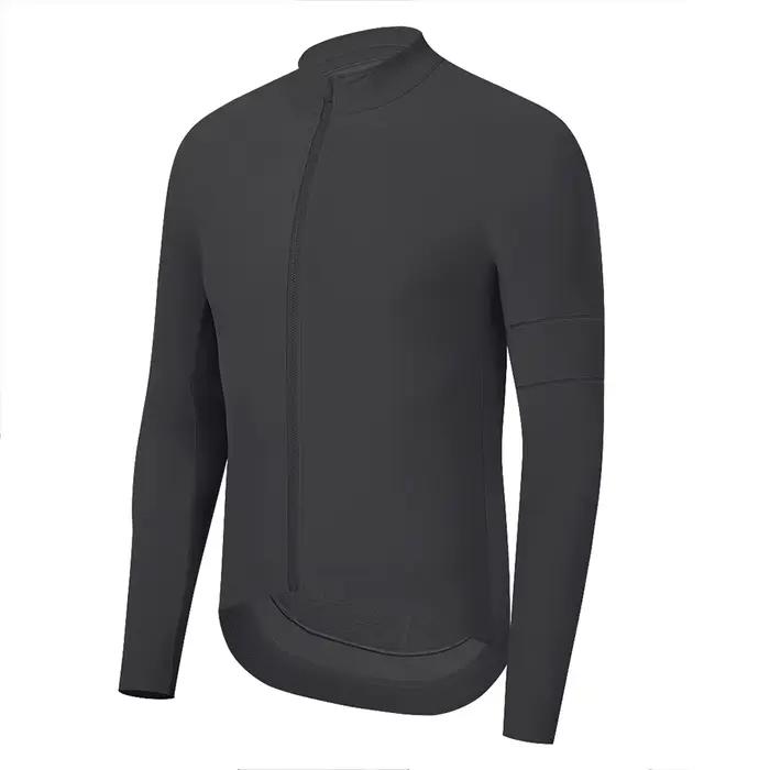 YKYWBIKE veste de cyclisme automne maillot à manches longues vêtements de vélo polaire thermique vtt