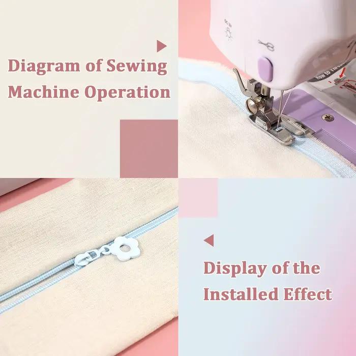 Kit de réparation de fermeture éclair en Nylon de 2M, accessoires de vêtement, bricolage, veste de maison, couture de poche, fermeture éclair de remplacement avec 5 têtes de fermeture éclair