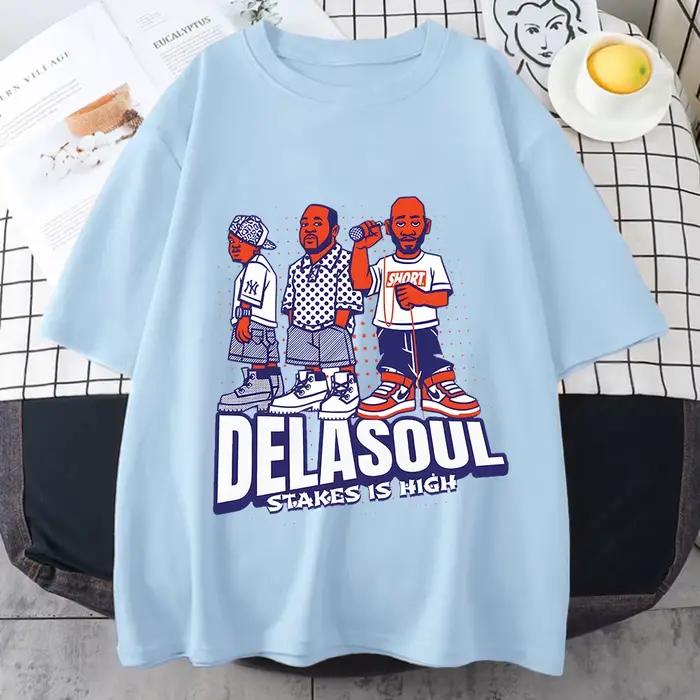 T-shirt imprimé De La Soul pour femmes et hommes