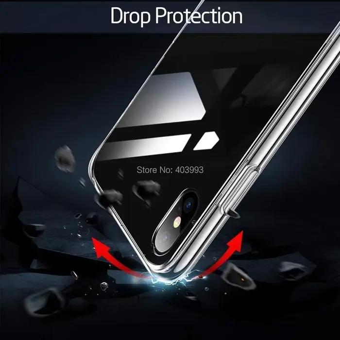 Coque de téléphone en TPU souple de luxe avec verre guatémaltèque