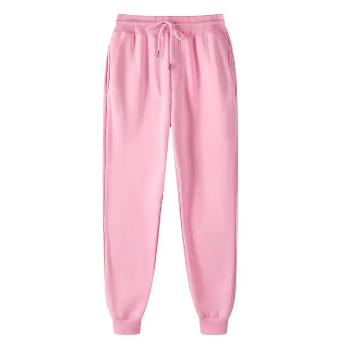 Pantalons De survêtement en polaire vierge vêtements De Jogging pantalons De survêtement hommes Joggers pantalons en gros pantalons De Sport blancs pour hommes pantalons De Hombre