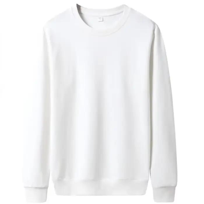 Sweat à capuche fin de couleur unie pour hommes