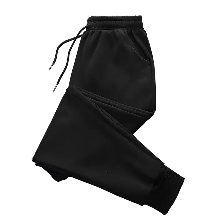 Homme femmes pantalons de survêtement toutes saisons haute qualité couleur unie cordon pantalon maison en plein air