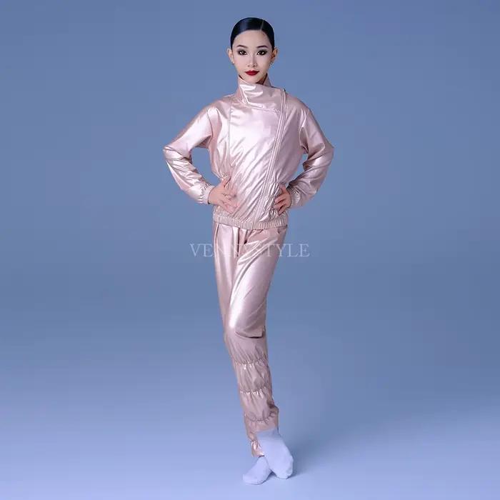 Vennystyle-Ensemble de survêtement de danse latine pour filles