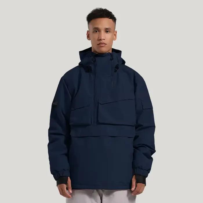 GSOU Veste de Ski imperméable pour Femme Coupe-Vent Chaud Vêtements de Snowboard d'hiver avec Pantalon Super