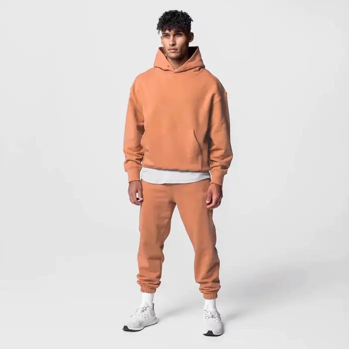 Ensembles d'entraînement en coton épais pour hommes
