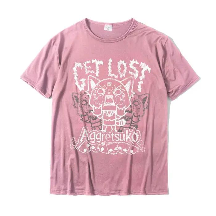 Aggretsuko – t-shirt pour homme, en coton, classique, existe en grande taille