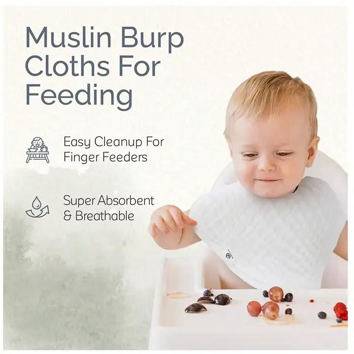 Lingette absorbante douce pour bébé, longue serviette de toilette, serviette de visage, serviettes de toilette pour filles et garçons, bavoirs pour nourrissons, articles pour bébés