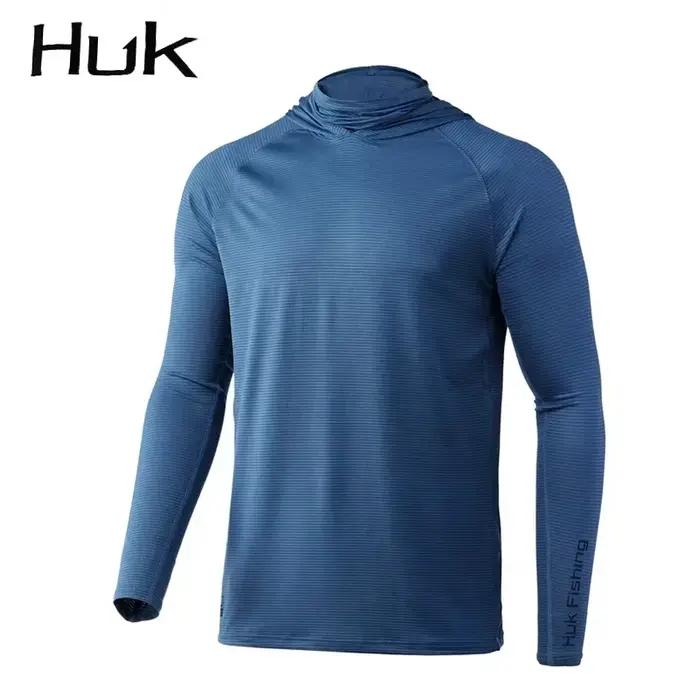 Vêtements de pêche pour hommes - Chemise à col rond - Imprimé Camisa De Pesca
