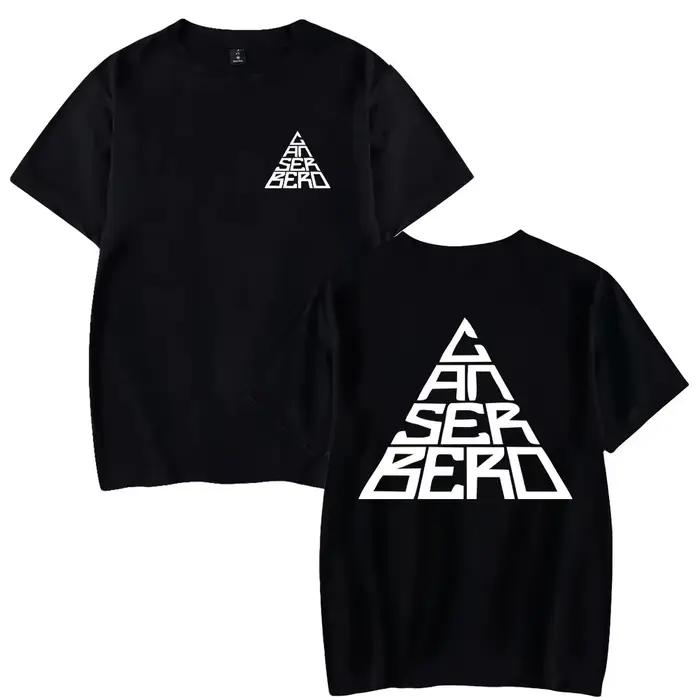 Canserbero-T-shirt à manches courtes pour hommes et femmes