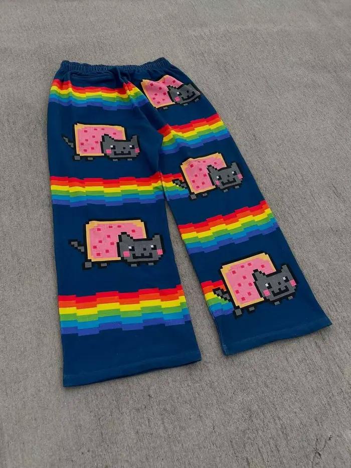 Pantalon de jogging vintage hip-hop pour homme