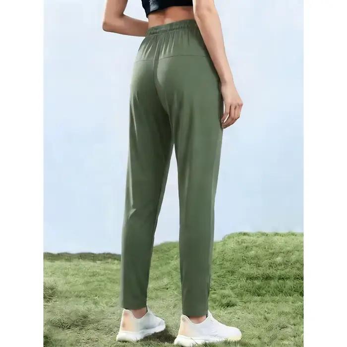 Pantalon de survêtement homme en soie glacée à séchage rapide pour l'été