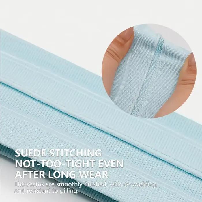 Bandeau anti-transpiration AOLIKES pour hommes et femmes, large, antidérapant, pour le yoga et l'entraînement, qui évacue l'humidité