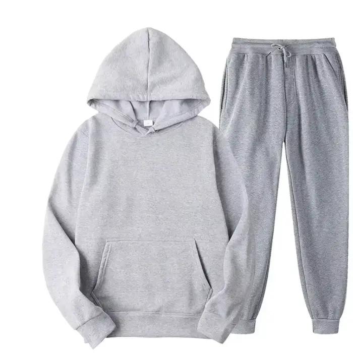 Ensemble sweat-shirt à capuche et pantalon de survêtement pour homme et femme, sport et loisirs, polyester imprimé, multi-saisons, activités physiques et détente