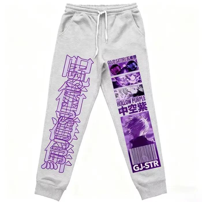 Pantalons de survêtement Gojo Satoru Jujutsu Kaisen unisexes pour cosplay et mode, coupes amples et matériaux de haute qualité pour un confort inégalé
