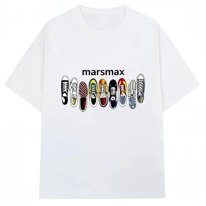 T-shirt tendance pour homme en coton 100% Mars Max Print