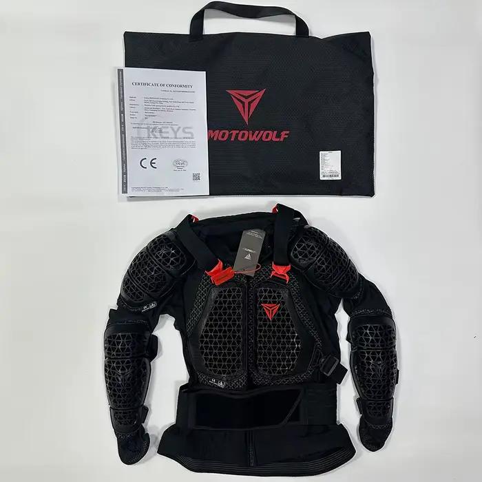 Blouson de moto pour homme, protection corporelle moto homologuée CE, armure MX, blouson de motocross, équipement de protection moto