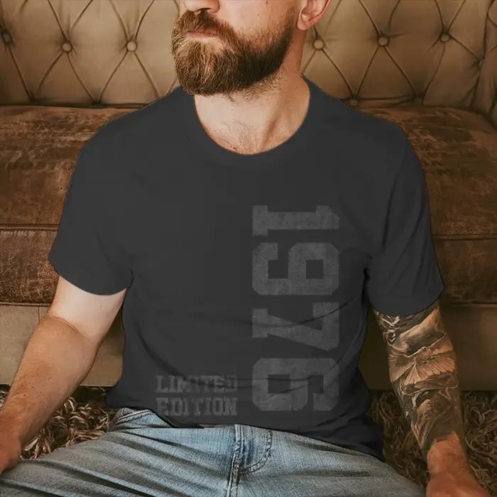 1976 Years T-shirts Made in 1976 Limited Edition Women Men 50th Irthday Gifts Short Sleeve Vintage Tshirts