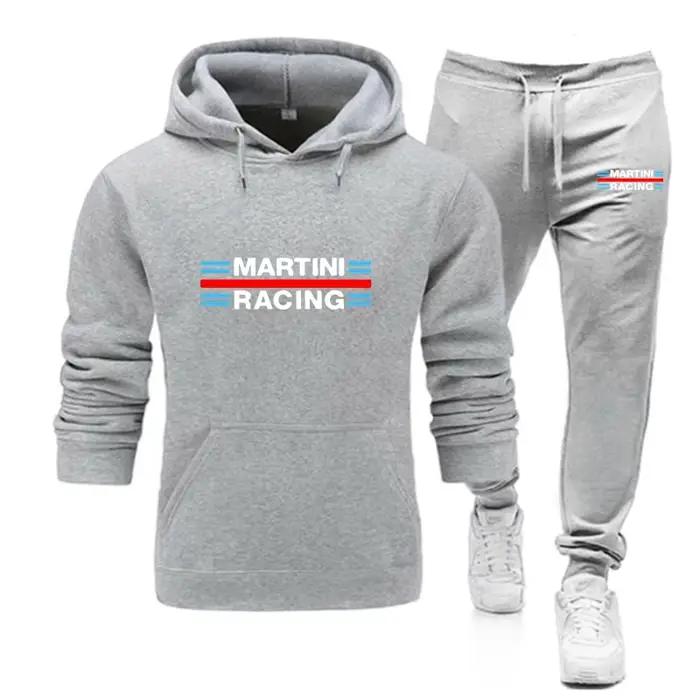 2025 nouveau Martini Racing sweat à capuche costume hommes mode sweat à capuche marque pantalon décontracté Jogging costume tenue de sport sweat automne hiver
