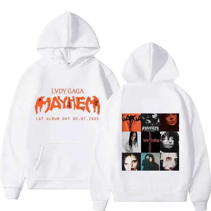 Lady Gaga MAYHEM sweat à capuche unisexe mode impression