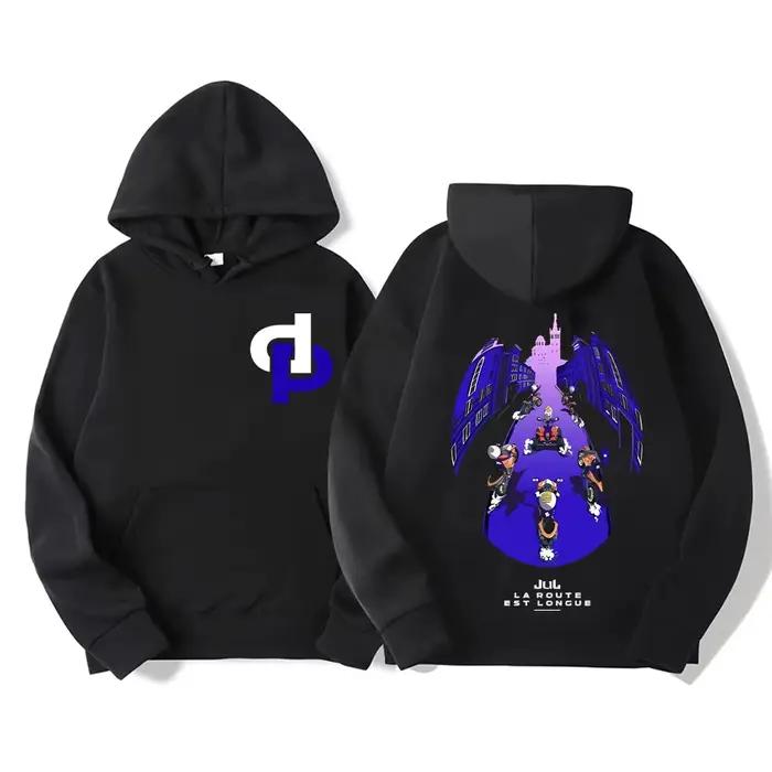 Jul rappeur français Album Merch sweat à capuche hommes femme vêtements amples Hip hop