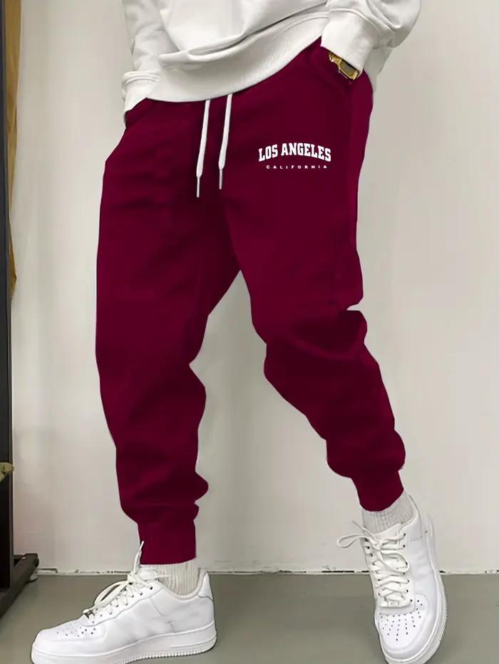 Pantalon de jogging pour homme avec imprimé Los Angeles
