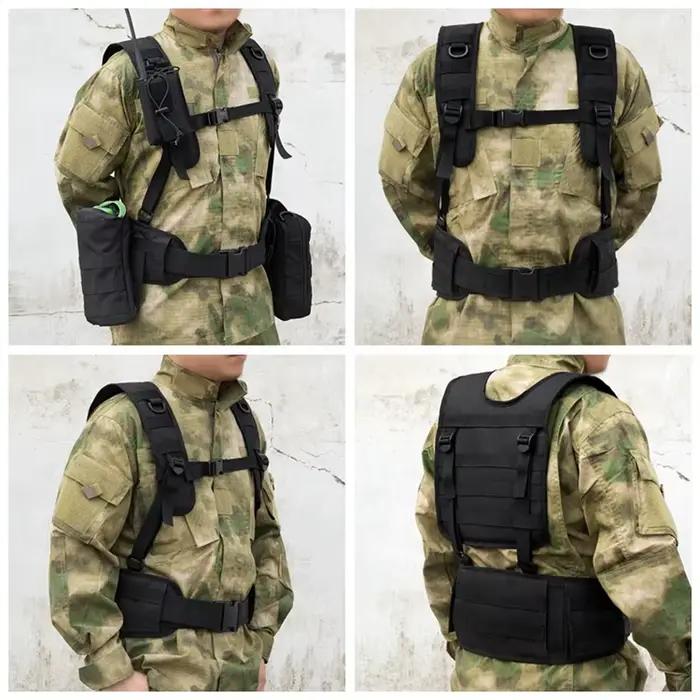 Plate-forme de poitrine militaire DulglaMolle Airsoft
