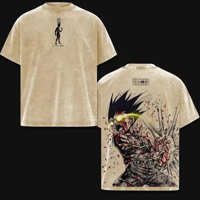 Gon Freecss Hunter X Hunter – T-shirt à manches courtes pour hommes