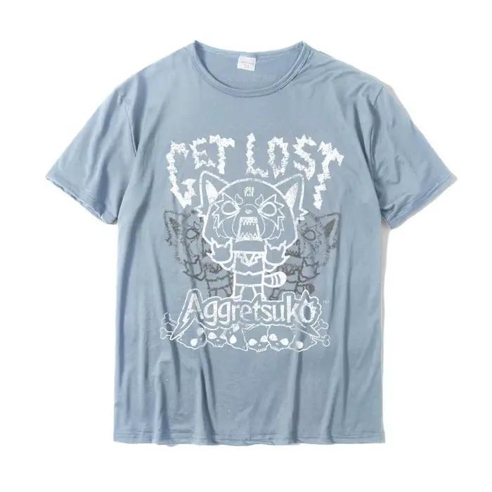 Aggretsuko – t-shirt pour homme, en coton, classique, existe en grande taille