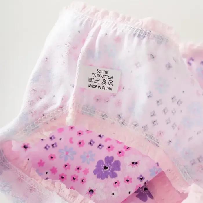 Culottes en Coton à Imprimé Floral pour Petite Fille