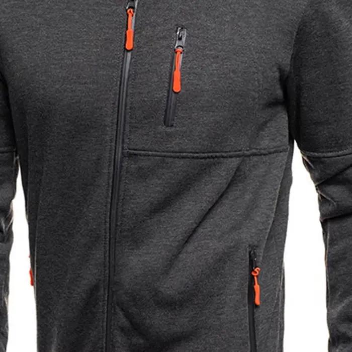 Logo étoile du drapeau brésilien. Le nouveau sweat-shirt à capuche à fermeture éclair tricolore pour homme convient aux