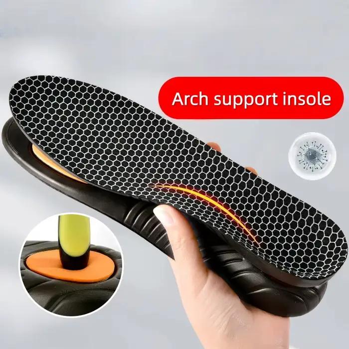 Semelles orthopédiques en graphène absorbant la transpiration pour hommes et femmes