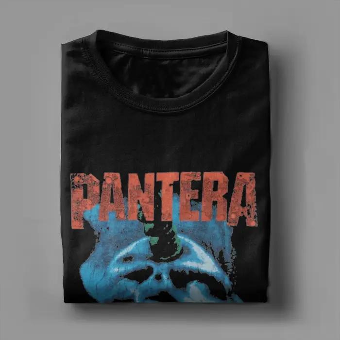 Bande Rock musique Pantera métal hommes T-Shirts 100 coton
